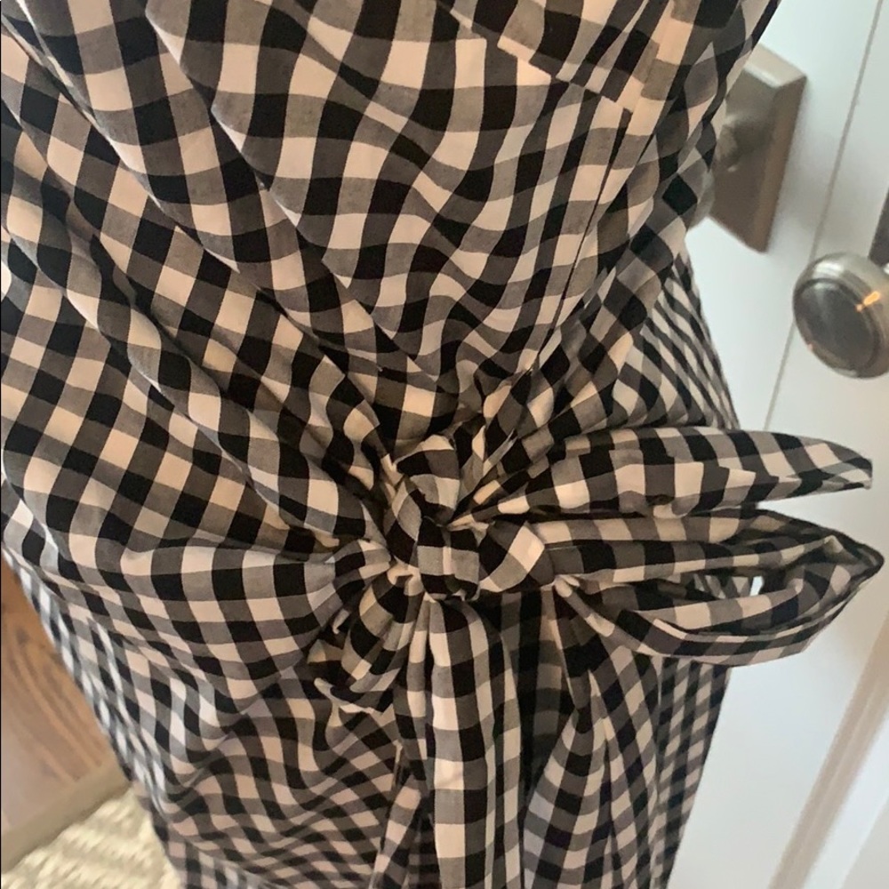 Lovers + Friends gingham wrap dress - Picture 3 of 6